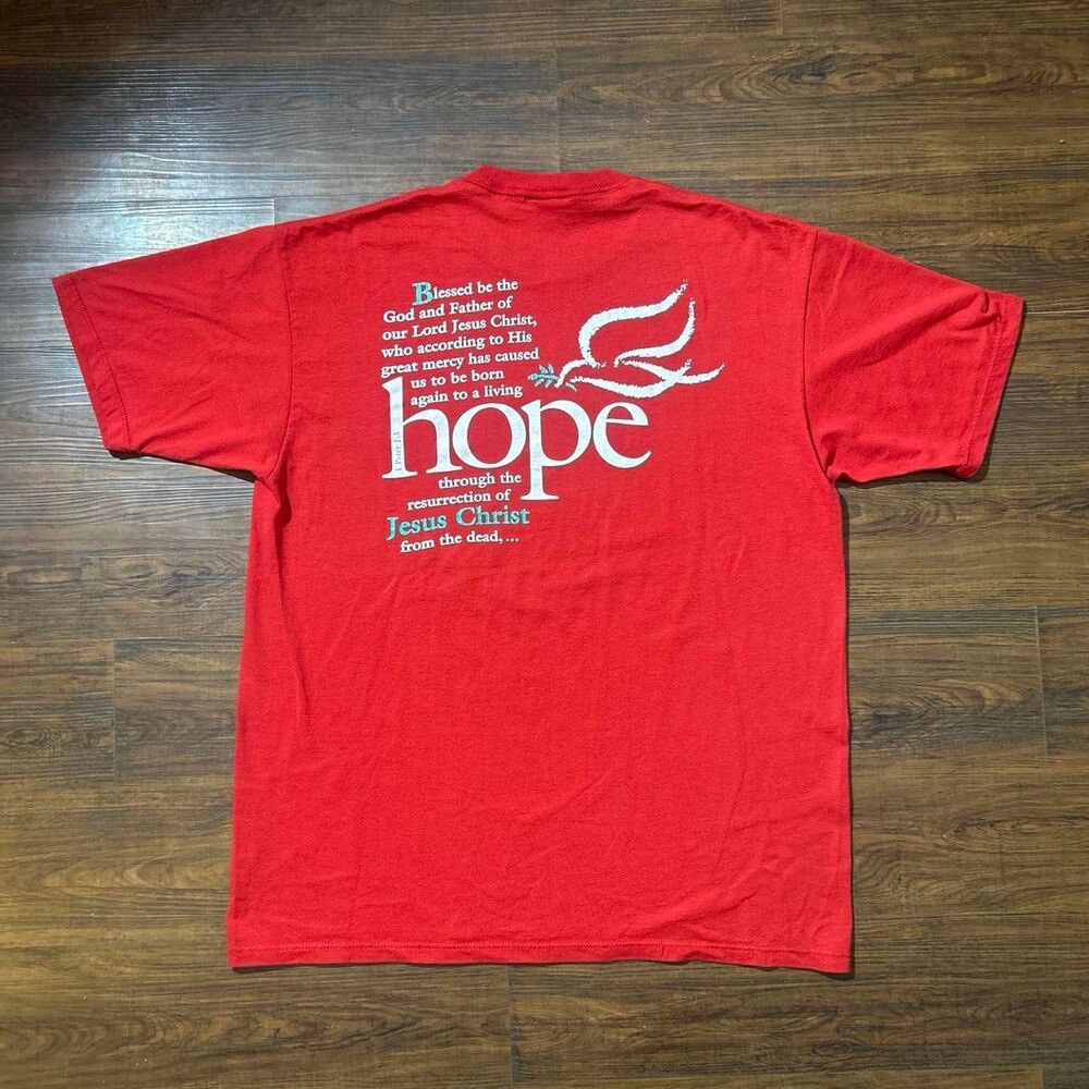 Jerzees Men's Red T-shirt